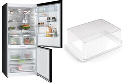 Bosch MKK87GNXBA (schwarz edelstahl/) Kühl-/Gefrierkombination