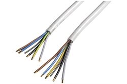 Xavax Elektroherd-Zuleitung (2,5m) (weiss) Elektroherd-Zuleitung
