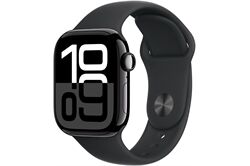 Apple Watch Series 10 (42mm) GPS MWWE3QF/A (diamantschwarz/sch) Smartwatch