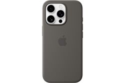 Apple Silikon Case mit MagSafe (grau) Schutz-/Design-Cover