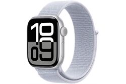 Apple Watch Series 10 (42mm) GPS (silber/blaue wolke) Smartwatch