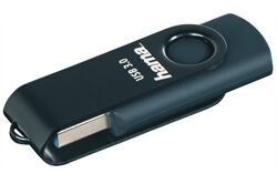 Hama Rotate USB 3.0 (64GB) (Petrolblau) USB-Speicherstick