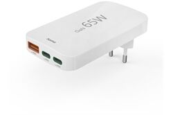 Hama Schnellladegerät 65W (weiss) Ladegerät