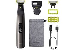 Philips QP6552/15 One Blade (chromdesign) Bartschneider & Body Groom