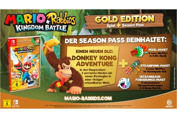 Nintendo MARIO & RABBIDS K. BATTLE GOLD (Switch)