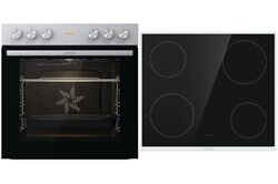 Gorenje Set CX bas. (edelstahl + edelst) Herdset