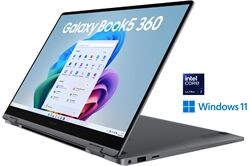 Samsung Galaxy Book5 360 (NP750QHA-KA3DE) (moonstone gray) 39,6 cm (15,6") 2 in 1 Convertible-Notebook