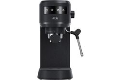 AEG EC6-1-6BST (schwarz edelstahl) Siebträgermaschine