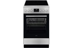 AEG CCB5449BBM (edelstahl/cleanste) Elektroherd mit Glaskeramikfeld