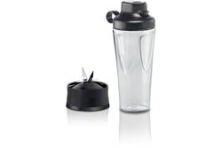 Bosch MMZBTK1B To Go Flasche (transparent schwar) Stabmixer-Zubehör