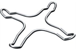 Bosch HEZ298115 Espressokreuz (awesome lightgray) Gas-Kochfeld-Zubehör