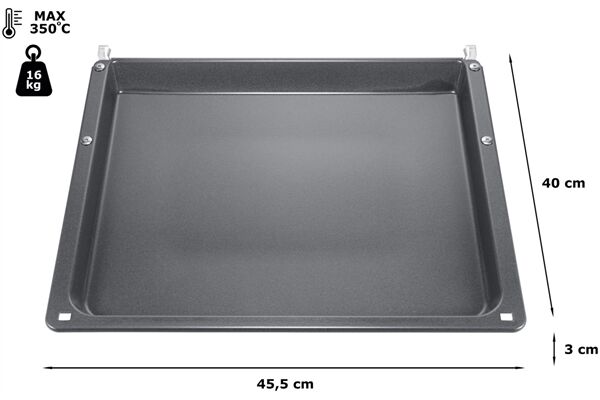 Bosch HEZ541000 Backblech, emailliert