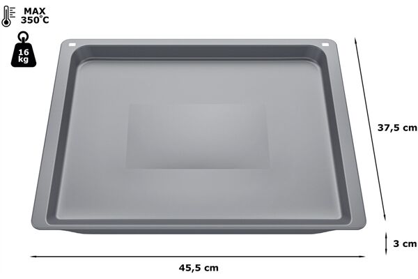 Constructa CZ11CB10E0 Backblech, emailliert
