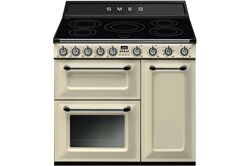Smeg TR93IP2 (beige) Stand-Elektroherd mit Induktionsfeld