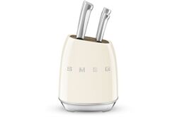 Smeg KBSF02CR Messerblock (6 tlg.) (beige) Messerset