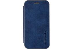Commander CURVE Book Case DELUXE A56 5G (blau) Handy-Klapptasche