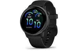 GARMIN vivoactive 6 (schwarz/schiefergr) Sportuhr