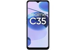 realme C35 (4GB+128GB) (glowing black) Smartphone