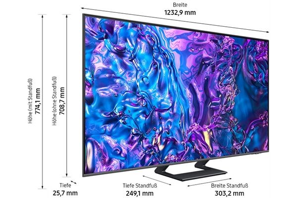 Samsung GQ55Q73DAT+Samsung Soundbar HWC-460 kostenlos