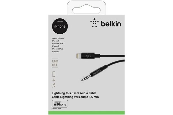 BELKIN MixIT Lightning > 3,5 Kabel (1,8m)