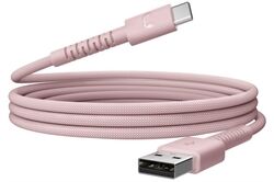 Fresh ´n Rebel FlexWave USB > USB-C Kabel (2m) (Pastel Pink) USB-Adapterkabel