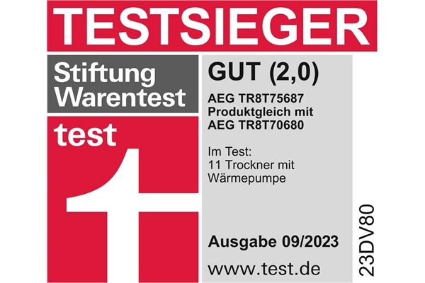 AEG Lavatherm TR8T75687