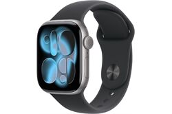 Apple Watch Series 11 (42mm) GPS S/M (space grau/schwarz) Smartwatch