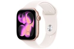 Apple Watch Series 11 (46mm) GPS S/M (roségold/blassrosa) Smartwatch