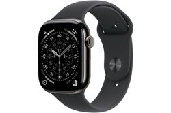 Apple Watch Series 11 (46mm) GPS+5G Titan S/M (schiefer/schwarz) Smartwatch