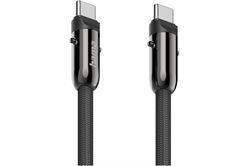 Hama 2in1 USB-C-Kabel/Handyband (1,2m) (schwarz) USB-C-Kabel