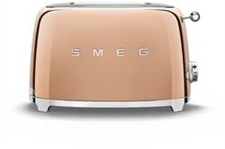 Smeg TSF01RGEU B-Ware (rosegold) Kompakt-Toaster