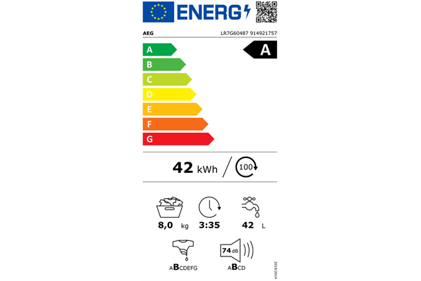 AEG Lavamat LR7G60487 B-Ware
