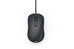 Hama CM-200 (schwarz) schnurgebundene Maus