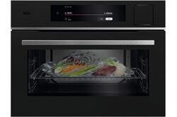 AEG TP9SK821T (mattschwarz) Elektro-Backofen mit Dampfgarer