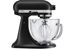 KitchenAid 5KSM156EBM Artisan m.Glasschüssel B-Ware Küchenmaschine