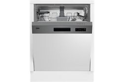 Beko BDSN15430X (edelstahl/cleanste) teilintegrierbarer 60 cm Geschirrspüler
