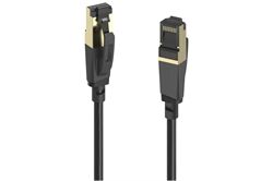 Hama CAT-8 Netzwerkkabel S/FTP (5m) (schwarz) Netzwerkkabel