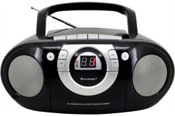 Soundmaster SCD 5100 SW Radio-Rekorder mit CD + Kassette