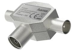 Hama Antennen-Verteiler (silber) Verteiler