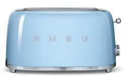 Smeg TSF02PBEU (blau) Doppelschlitz-Toaster