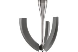 Smeg SMFB02 Quirl mit flexiblen Rührkant (edelstahl) Küchenmaschinen-Zubehör