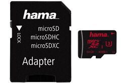 Hama microSDHC (64GB) UHS Speed Class 3 00123979 microSDHC