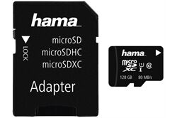 Hama microSDXC (128GB) Class 10 00124158 Speicherkarte