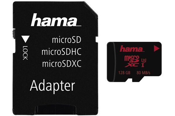 Hama microSDXC (128GB) UHS Class 3 00181000