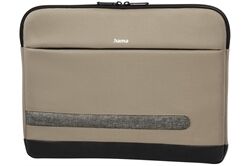 Hama Laptop-Sleeve Terra bis 34 cm (13,3") (beige) Notebook-Sleeve