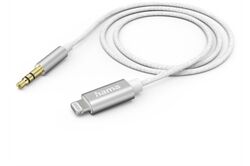 Hama Aux>Lightning Kabel (1m) (weiß) Audiokabel