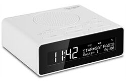 TechniSat DigitRadio 51 weiß (weiß) Uhrenradio