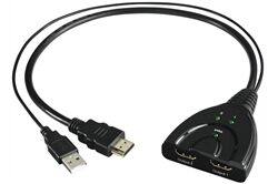 Hama HDMI-Verteiler, 2-fach Splitter