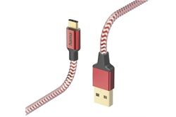 Hama Ladekabel Reflective (1,5m) (rot) USB-C-Kabel