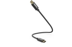 Hama Ladekabel USB-C>USB-C (0,2m) USB-C-Kabel